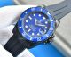 Swiss Replica Rolex 3135 Submariner Blue Dial Black Case Rubber Watch 40mm (2)_th.jpg